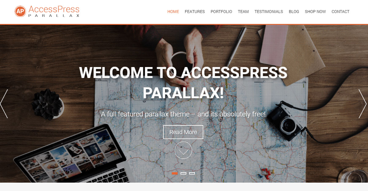 AccessPress Parallax